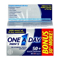 One A Day Men's 50+ 85 Tablets